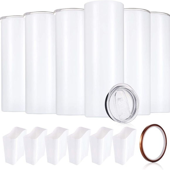 20 Oz Sublimation Glitter Tumbler Stainless Steel Bottle - Picture 3 of 3